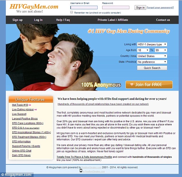 hiv dating sites in uk